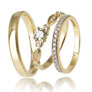 Trauring-Trio-Vintage